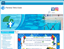 Tablet Screenshot of florestatenisclube.com.br
